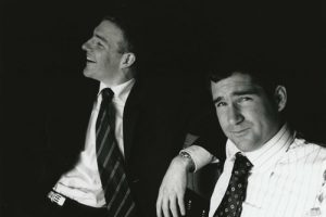 First Guinness after church, Irish wedding