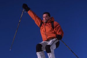 The flying doctor, Verbier, Switzerland