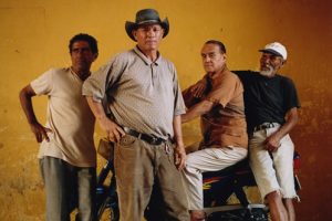 Under an archway, old city wall, Cartagena, Colombia
